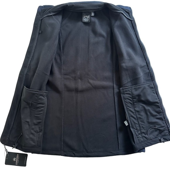 NWT Stormtech Performance Navy Full Zip Ribbed Vest Large - Picture 3 of 9
